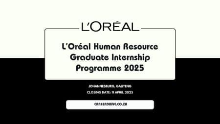 HR Graduate Internship at L’Oréal South Africa