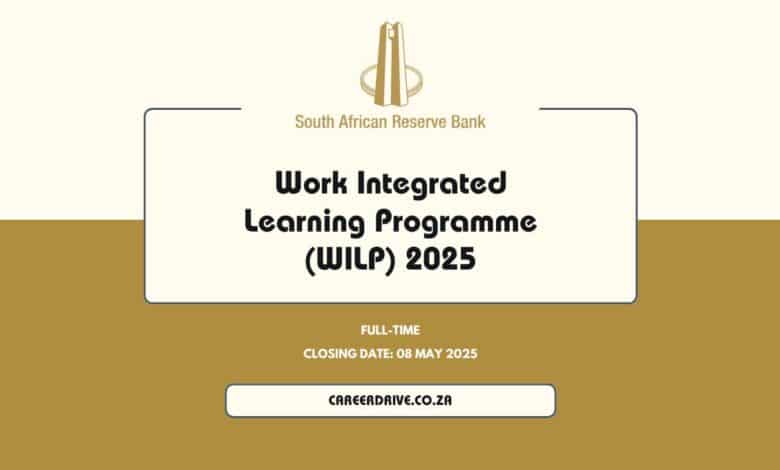 South African Reserve Bank Learnerships