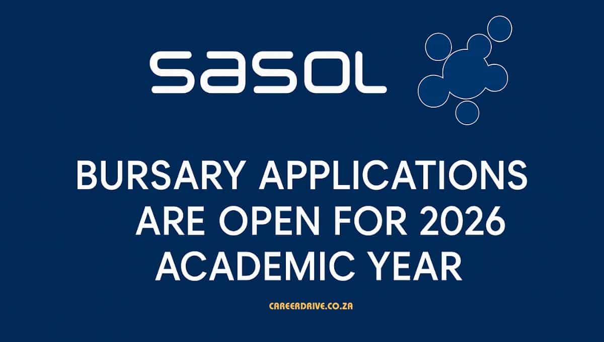 Sasol bursary 2026