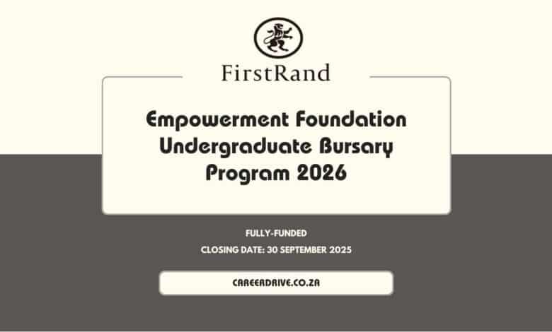 First Rand Bursary 2026