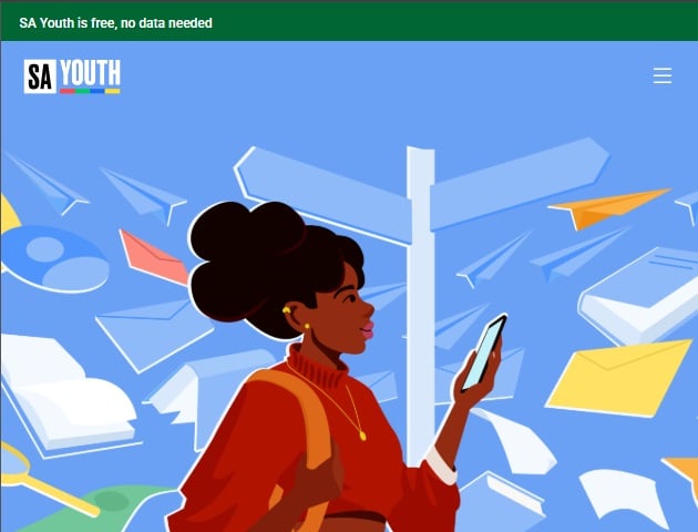 SAYouth.mobi home page