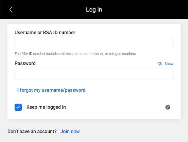 SAYouth.mobi login page