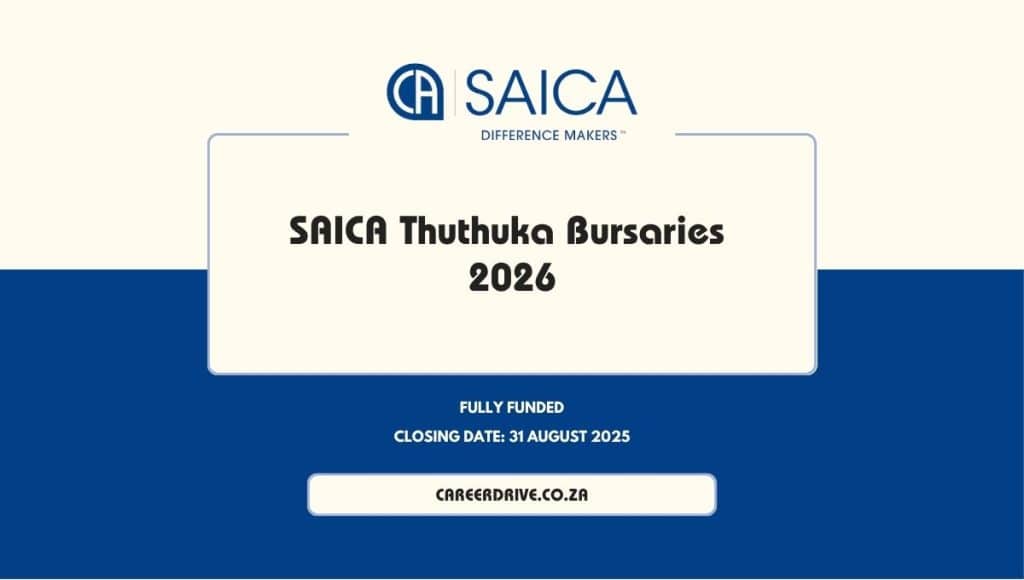 SAICA Thuthuka Bursaries 2026