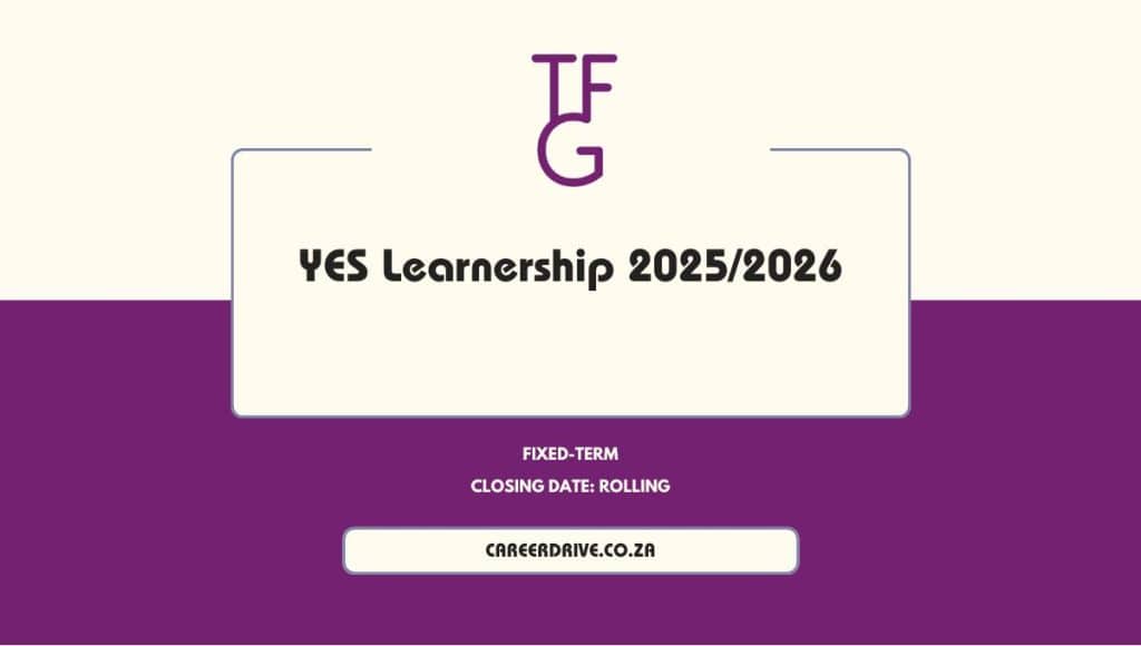 The Foschini Group YES Learnership