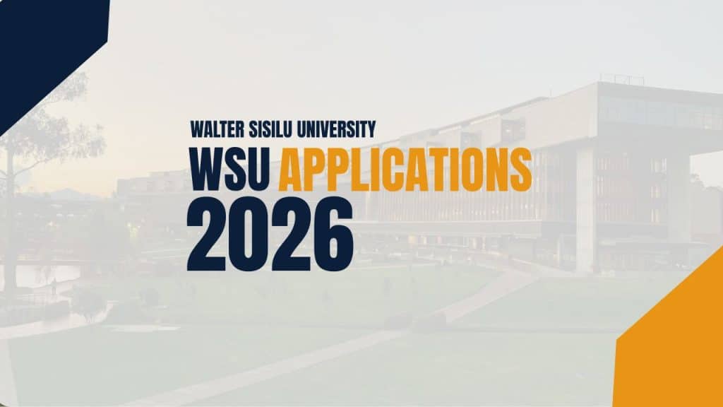 Walter Sisulu University Online Application 2026